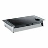 Fellowes Monitor Riser, 27x14x4-1/4, Black/silver 8031001